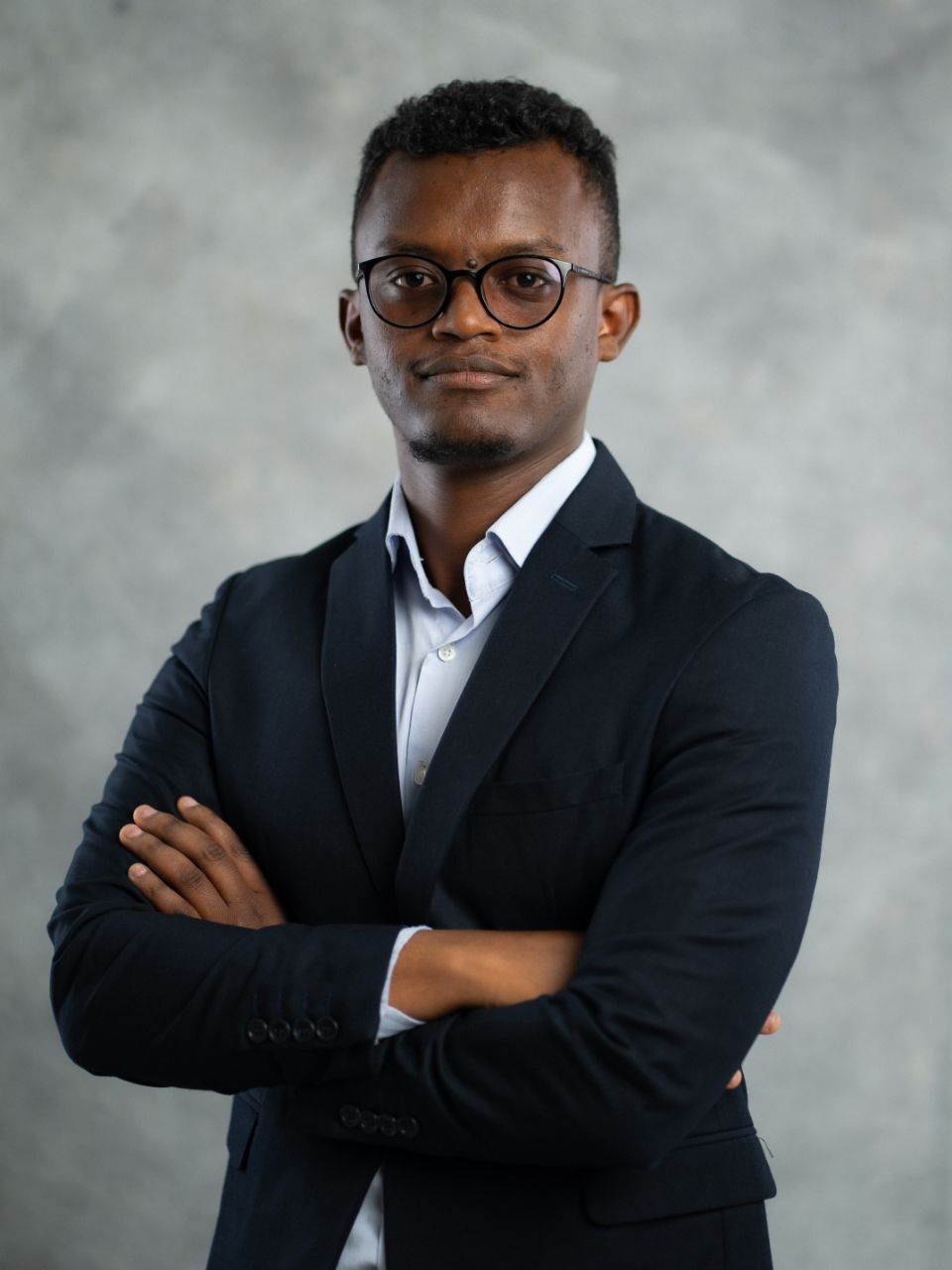 Portrait of Freadam Y. Abebe